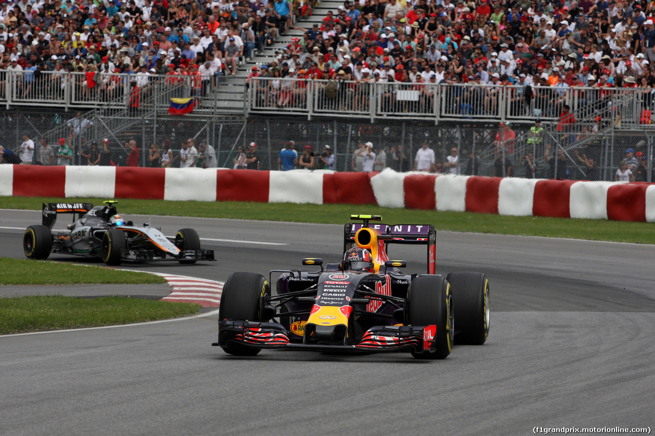 GP CANADA, 07.06.2015 - Gara, Daniil Kvyat (RUS) Red Bull Racing RB11