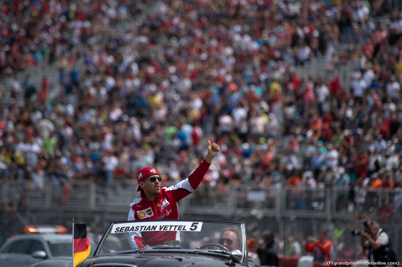 GP CANADA, 07.06.2015 - Sebastian Vettel (GER) Ferrari SF15-T