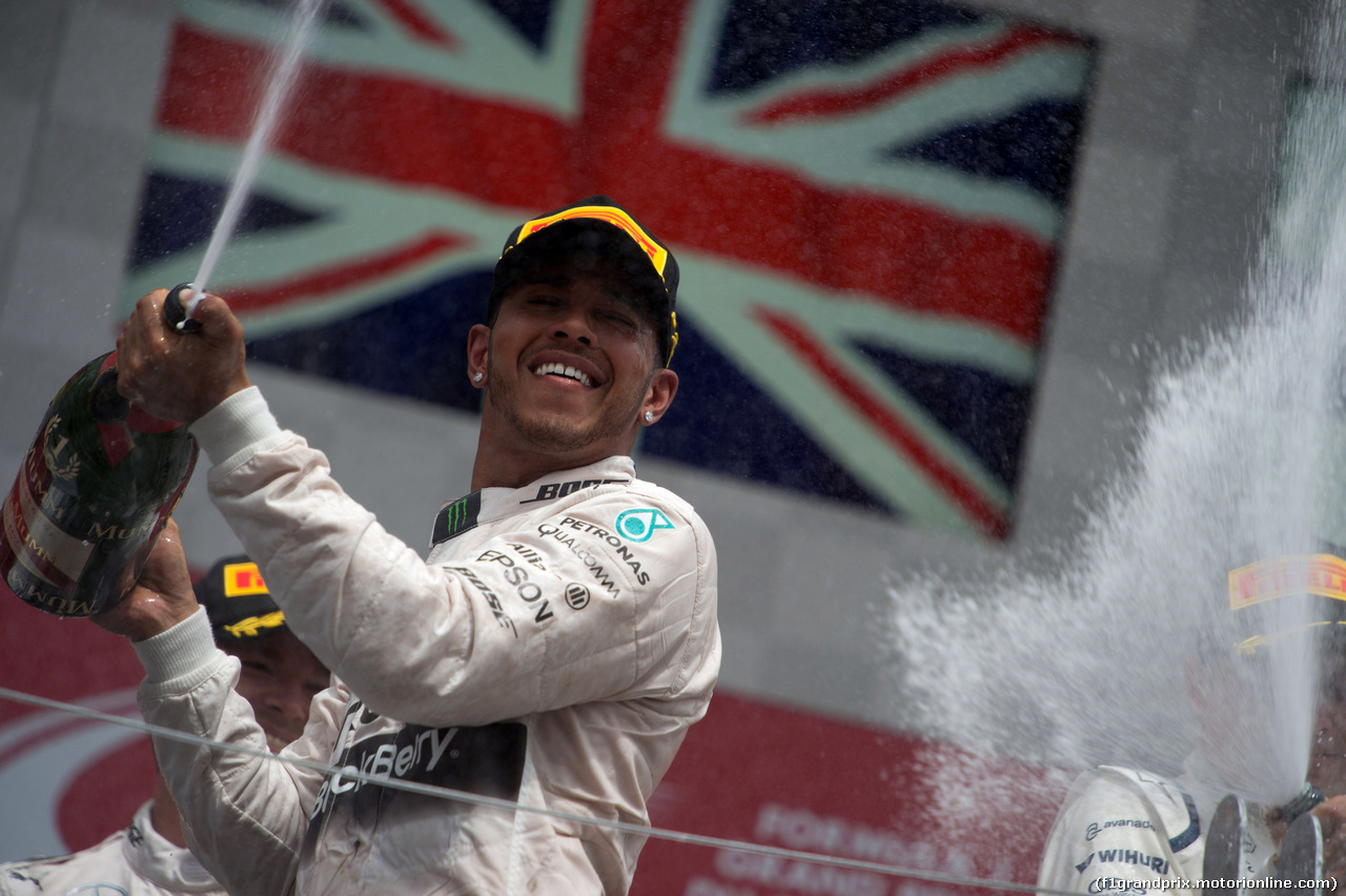 GP CANADA, 07.06.2015 - Gara, Lewis Hamilton (GBR) Mercedes AMG F1 W06 vincitore