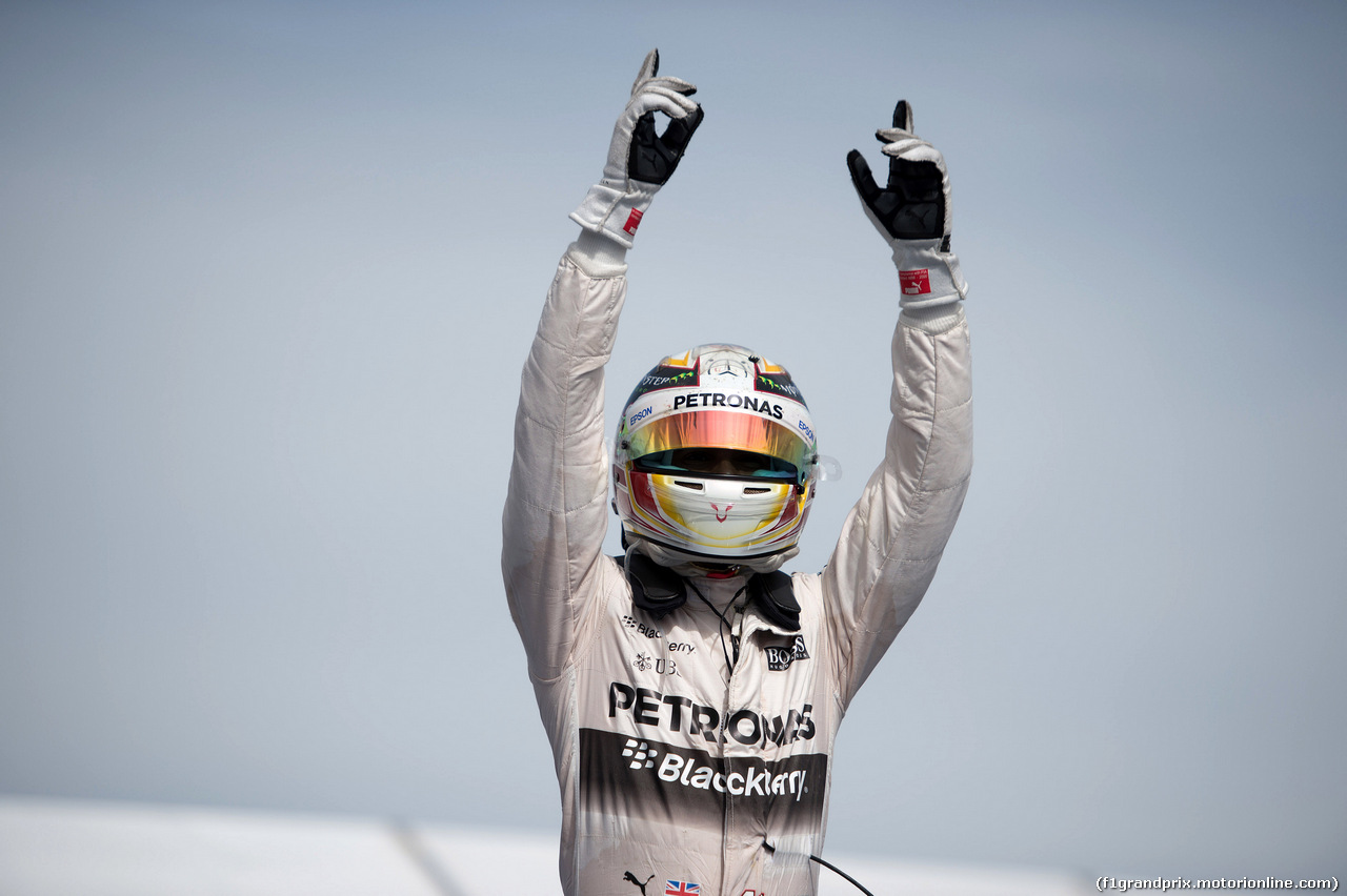 GP CANADA, 07.06.2015 - Gara, Lewis Hamilton (GBR) Mercedes AMG F1 W06 vincitore