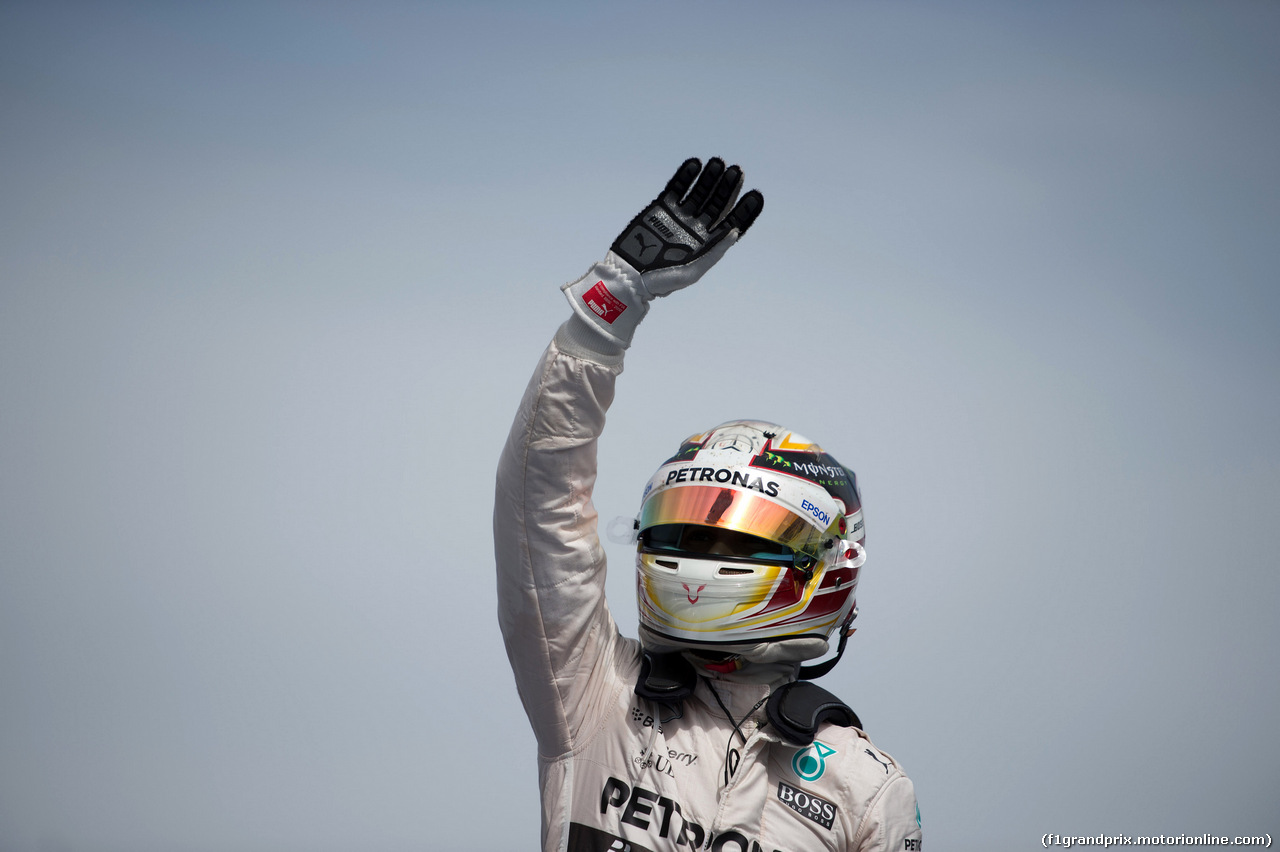 GP CANADA, 07.06.2015 - Gara, Lewis Hamilton (GBR) Mercedes AMG F1 W06 vincitore