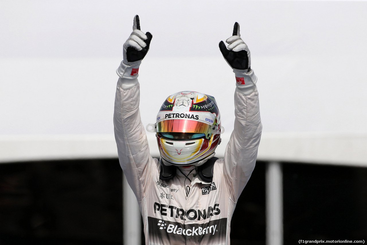 GP CANADA, 07.06.2015 - Gara, Lewis Hamilton (GBR) Mercedes AMG F1 W06 vincitore