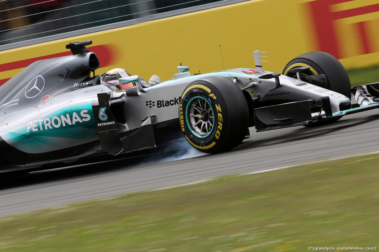GP CANADA, 07.06.2015 - Gara, Lewis Hamilton (GBR) Mercedes AMG F1 W06