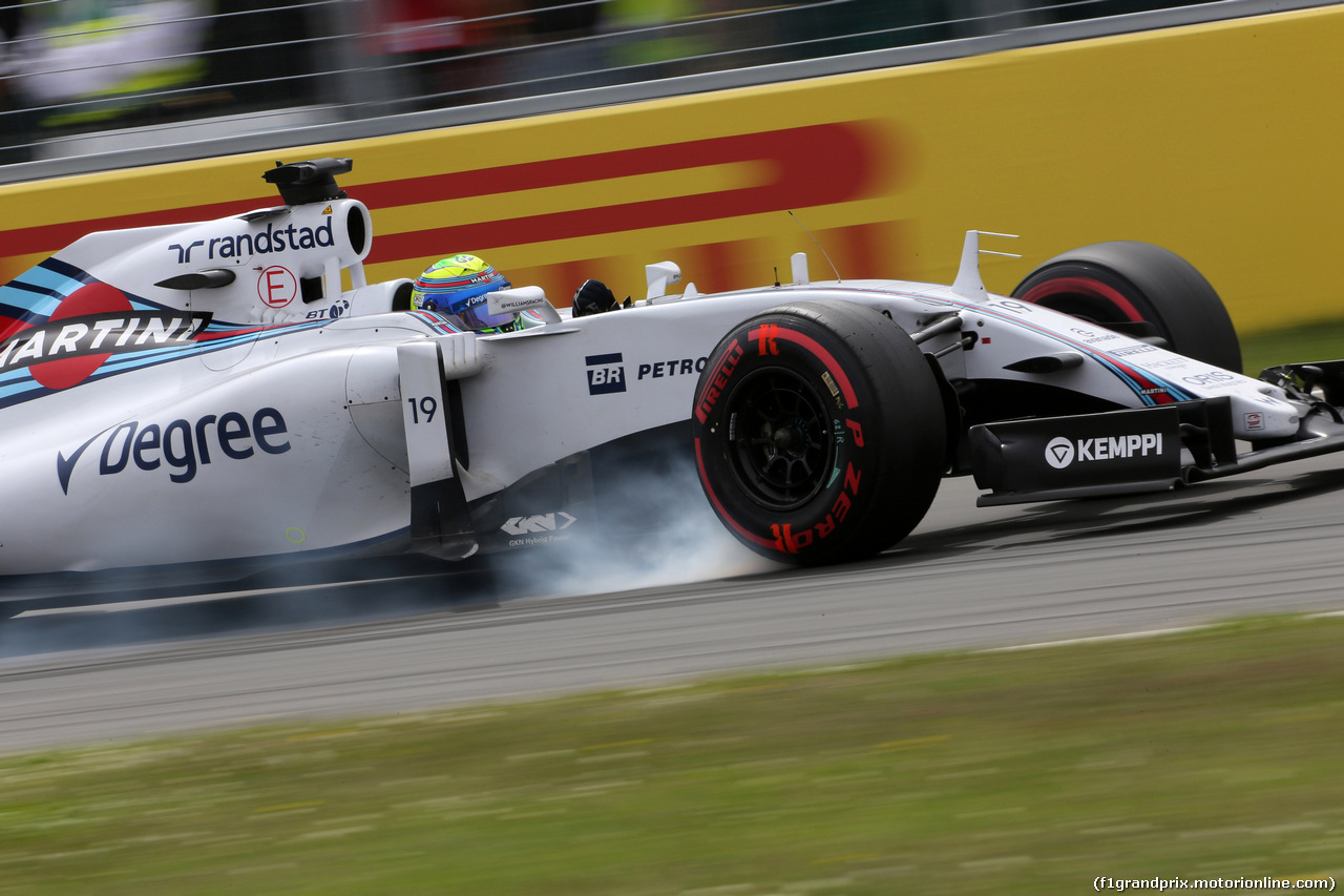 GP CANADA, 07.06.2015 - Gara, Felipe Massa (BRA) Williams F1 Team FW37