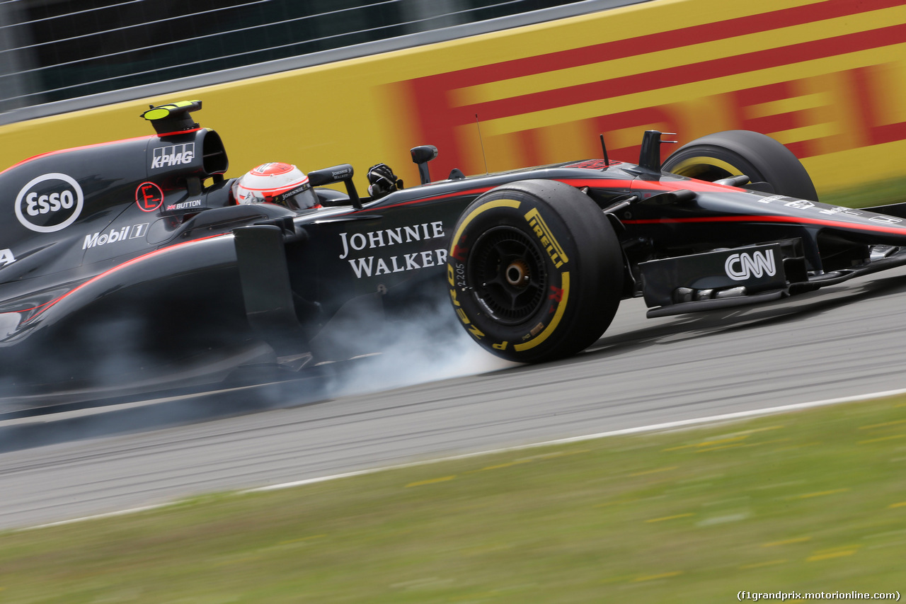 GP CANADA, 07.06.2015 - Gara, Jenson Button (GBR)  McLaren Honda MP4-30.