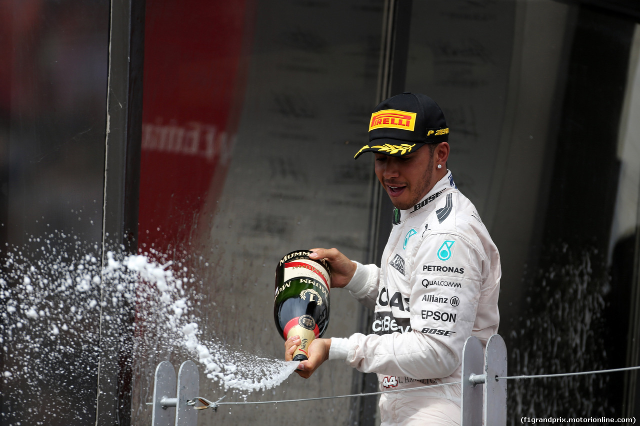 GP CANADA, 07.06.2015 - Gara, Lewis Hamilton (GBR) Mercedes AMG F1 W06, vincitore