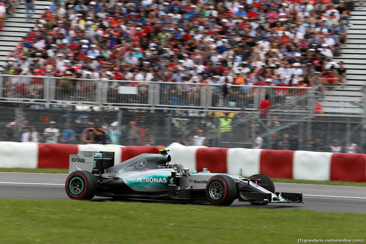 GP CANADA, 07.06.2015 - Gara, Nico Rosberg (GER) Mercedes AMG F1 W06