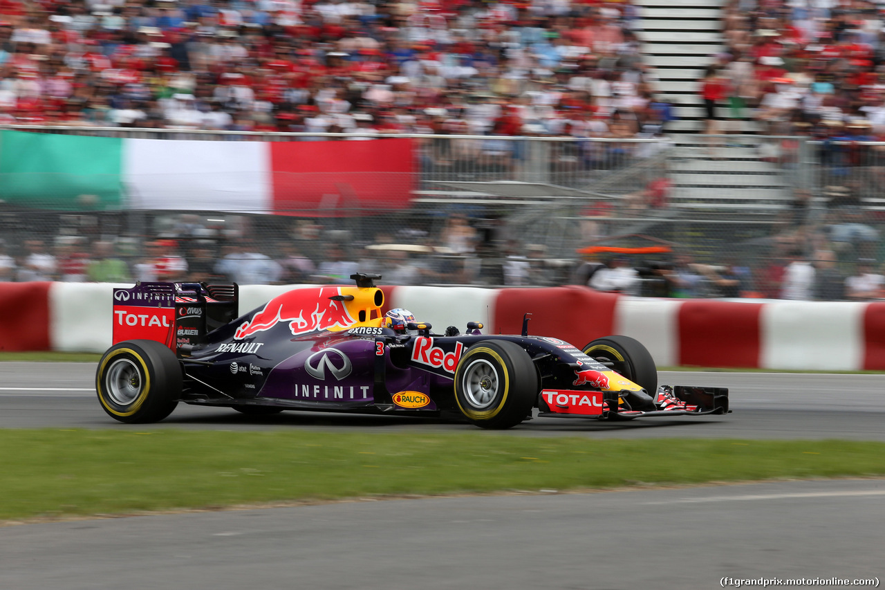 GP CANADA, 07.06.2015 - Gara, Daniel Ricciardo (AUS) Red Bull Racing RB11