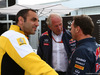 GP CANADA, 07.06.2015 - Cyril Abiteboul (FRA) Renault Sport F1 Managing Director, Helmut Marko (AUT), Red Bull Racing, Red Bull Advisor e Christian Horner (GBR), Red Bull Racing, Sporting Director