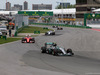 GP CANADA, 07.06.2015 - Gara, Nico Rosberg (GER) Mercedes AMG F1 W06 davanti a Kimi Raikkonen (FIN) Ferrari SF15-T