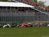 GP CANADA, 07.06.2015 - Gara, Start of the race, Kimi Raikkonen (FIN) Ferrari SF15-T