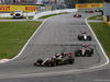 GP CANADA, 07.06.2015 - Gara, Romain Grosjean (FRA) Lotus F1 Team E23 davanti a  Pastor Maldonado (VEN) Lotus F1 Team E23