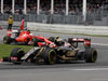 GP CANADA, 07.06.2015 - Gara, Pastor Maldonado (VEN) Lotus F1 Team E23 davanti a Sebastian Vettel (GER) Ferrari SF15-T