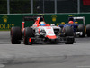 GP CANADA, 07.06.2015 - Gara, Roberto Merhi (ESP) Manor Marussia F1 Team e Felipe Nasr (BRA) Sauber C34