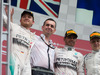 GP CANADA, 07.06.2015 - Gara, Lewis Hamilton (GBR) Mercedes AMG F1 W06 vincitore, secondo Nico Rosberg (GER) Mercedes AMG F1 W06 e terzo Valtteri Bottas (FIN) Williams F1 Team FW37