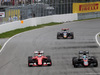 GP CANADA, 07.06.2015 - Race, Sebastian Vettel (GER) Ferrari SF15-T and Fernando Alonso (ESP) McLaren Honda MP4-30
