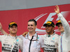 GP CANADA, 07.06.2015 - Gara, 1st position Lewis Hamilton (GBR) Mercedes AMG F1 W06, secondo Nico Rosberg (GER) Mercedes AMG F1 W06 e terzo Valtteri Bottas (FIN) Williams F1 Team FW37