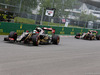 GP CANADA, 07.06.2015 - Gara, Romain Grosjean (FRA) Lotus F1 Team E23 e Pastor Maldonado (VEN) Lotus F1 Team E23