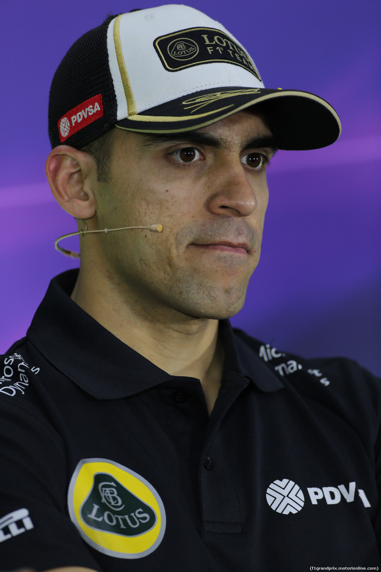 GP CANADA, 04.06.2015 - Conferenza Stampa, Pastor Maldonado (VEN) Lotus F1 Team E23