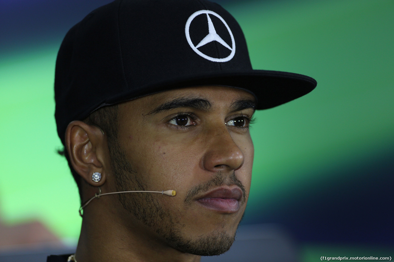 GP CANADA, 04.06.2015 - Conferenza Stampa, Lewis Hamilton (GBR) Mercedes AMG F1 W06