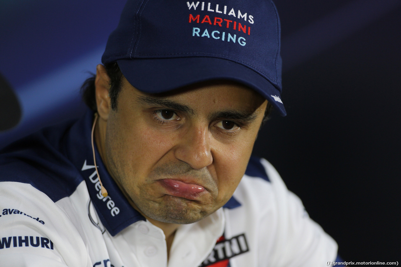 GP CANADA, 04.06.2015 - Conferenza Stampa, Felipe Massa (BRA) Williams F1 Team FW37