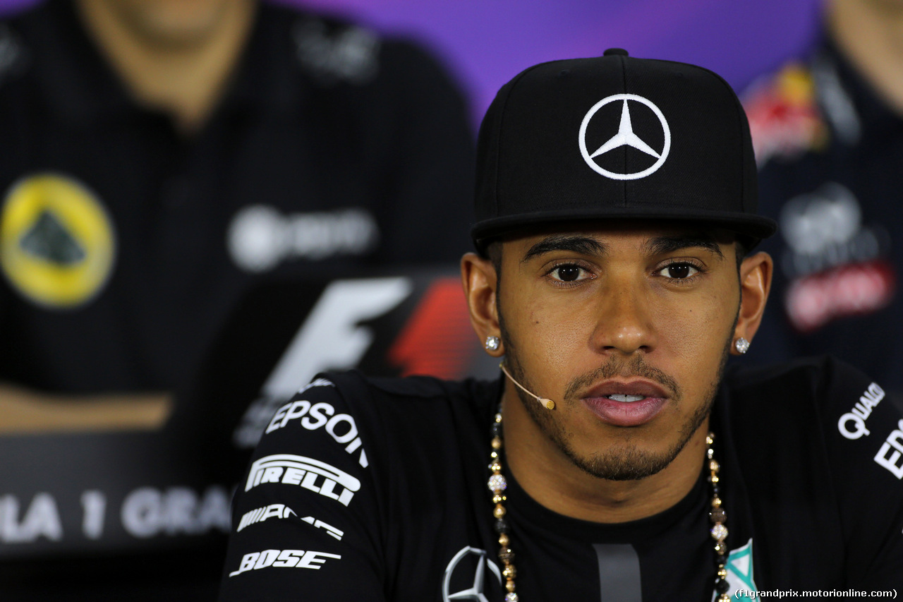 GP CANADA, 04.06.2015 - Conferenza Stampa, Lewis Hamilton (GBR) Mercedes AMG F1 W06