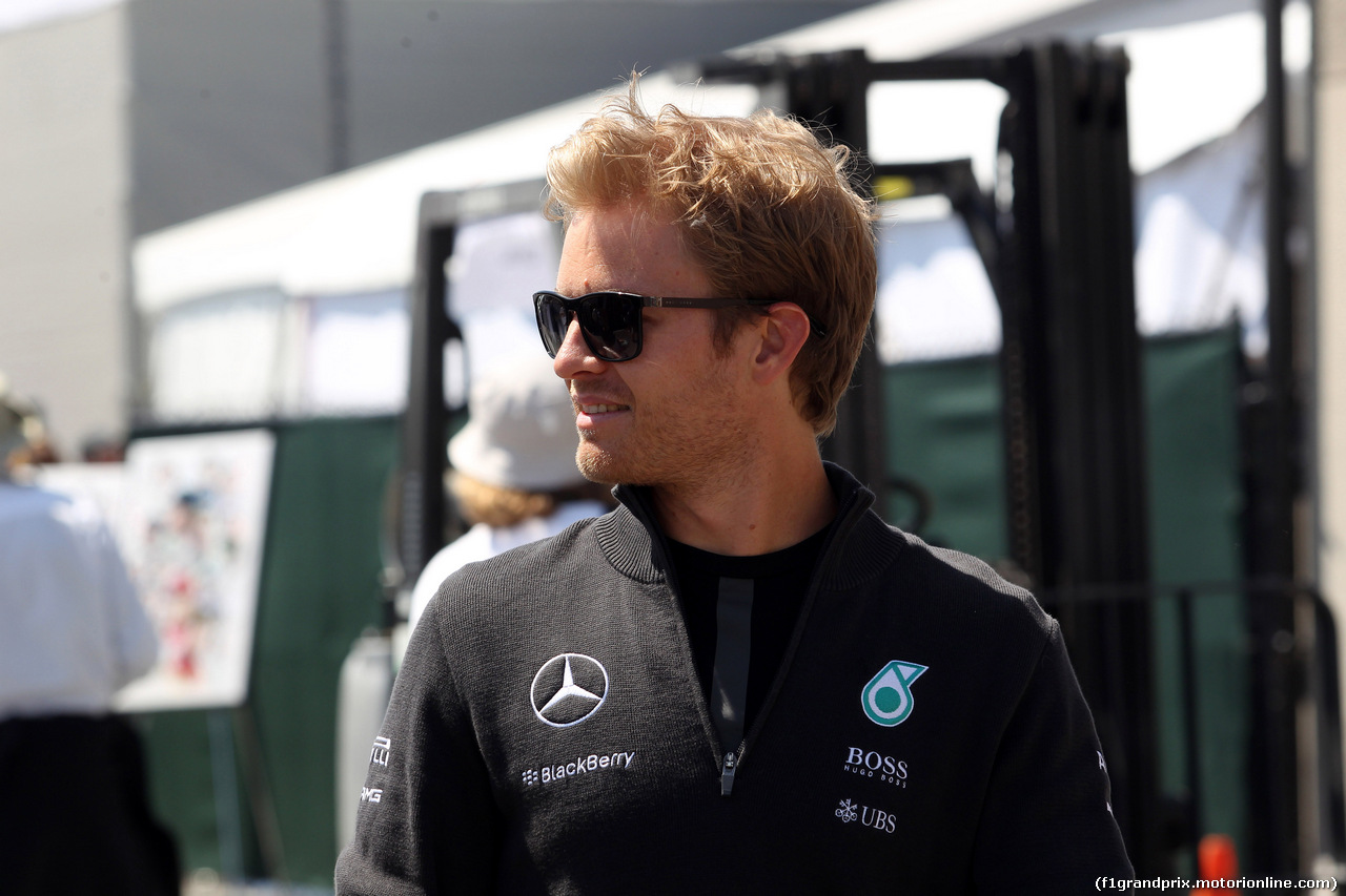GP CANADA, 04.06.2015 - Nico Rosberg (GER) Mercedes AMG F1 W06