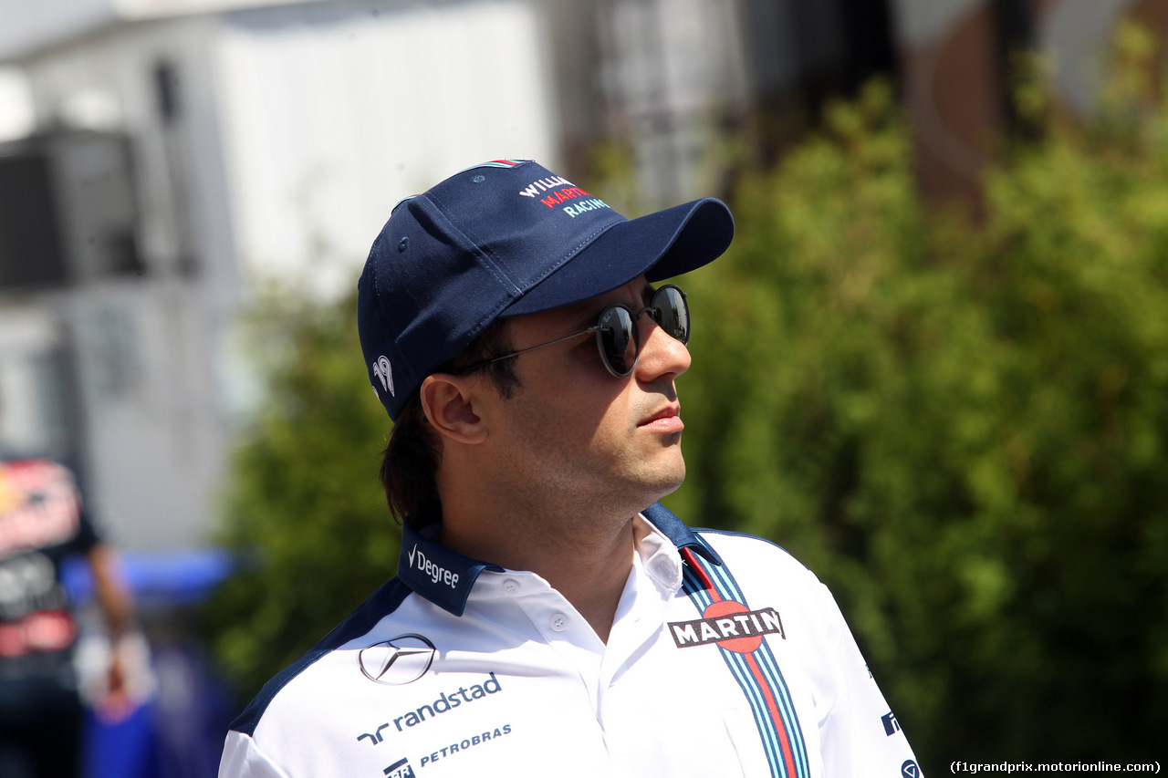 GP CANADA, 04.06.2015 - Felipe Massa (BRA) Williams F1 Team FW37