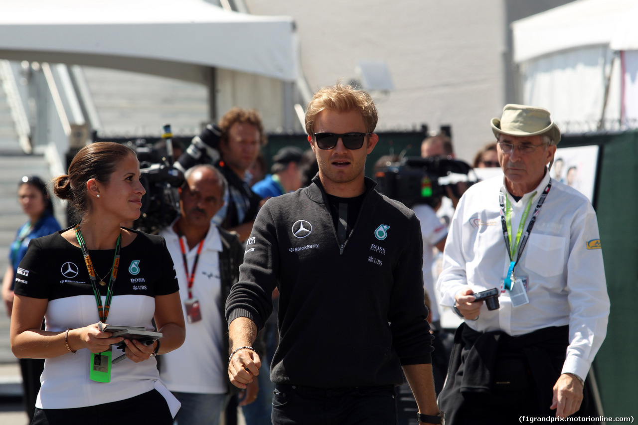 GP CANADA, 04.06.2015 - Nico Rosberg (GER) Mercedes AMG F1 W06