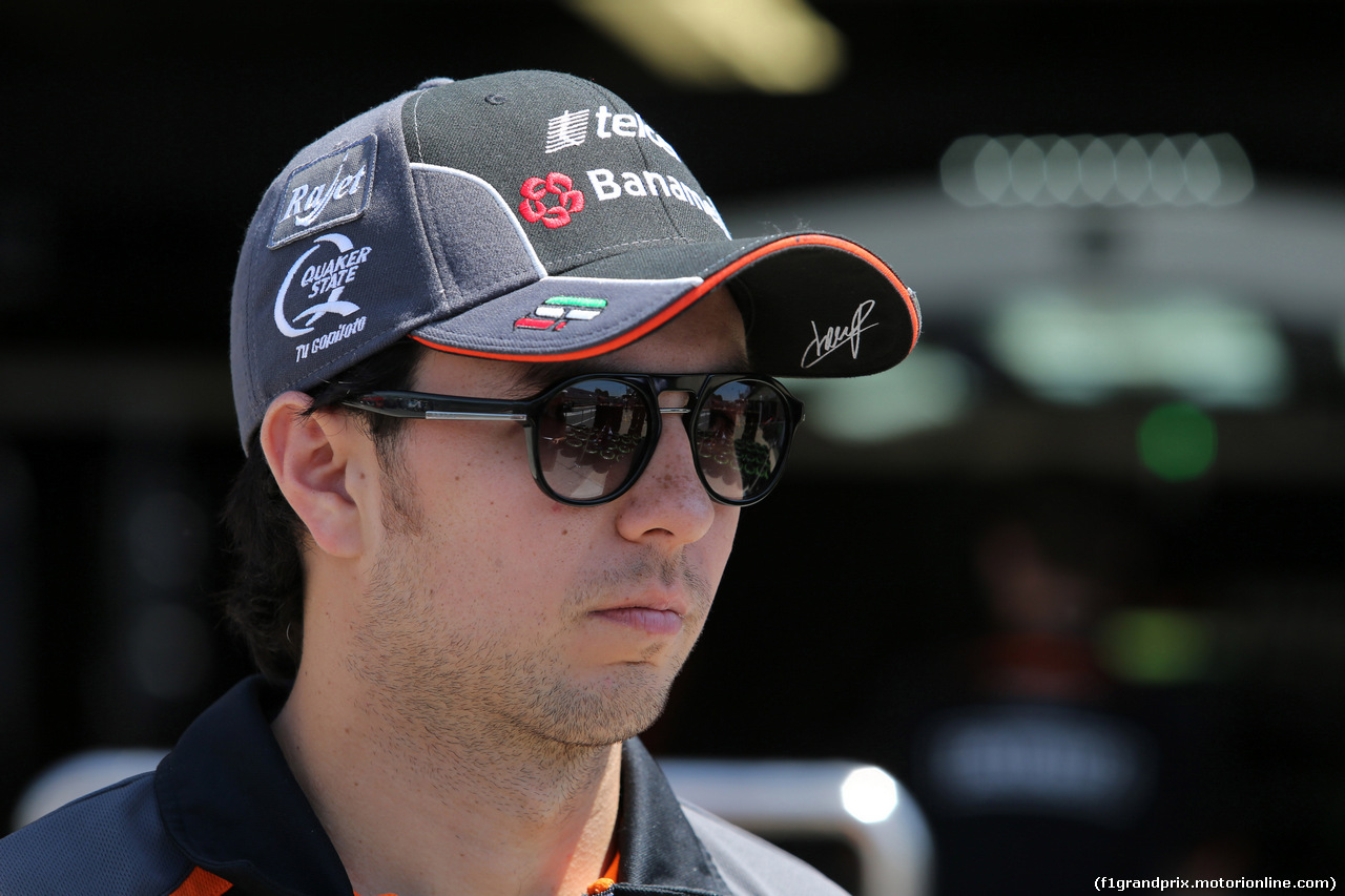 GP CANADA, 04.06.2015 - Sergio Perez (MEX) Sahara Force India F1 VJM08