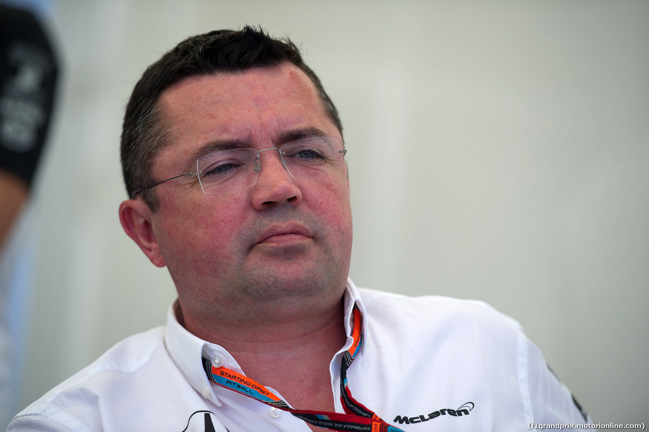 GP CANADA, 04.06.2015 - Eric Boullier (FRA) McLaren Racing Director.