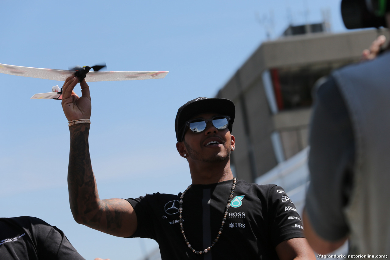 GP CANADA, 04.06.2015 - Lewis Hamilton (GBR) Mercedes AMG F1 W06
