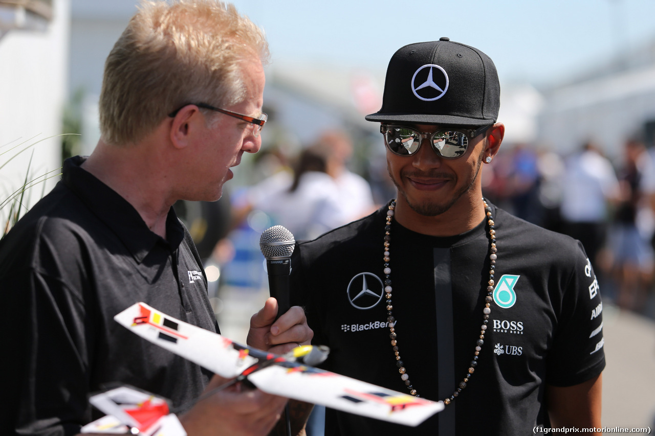 GP CANADA, 04.06.2015 - Lewis Hamilton (GBR) Mercedes AMG F1 W06