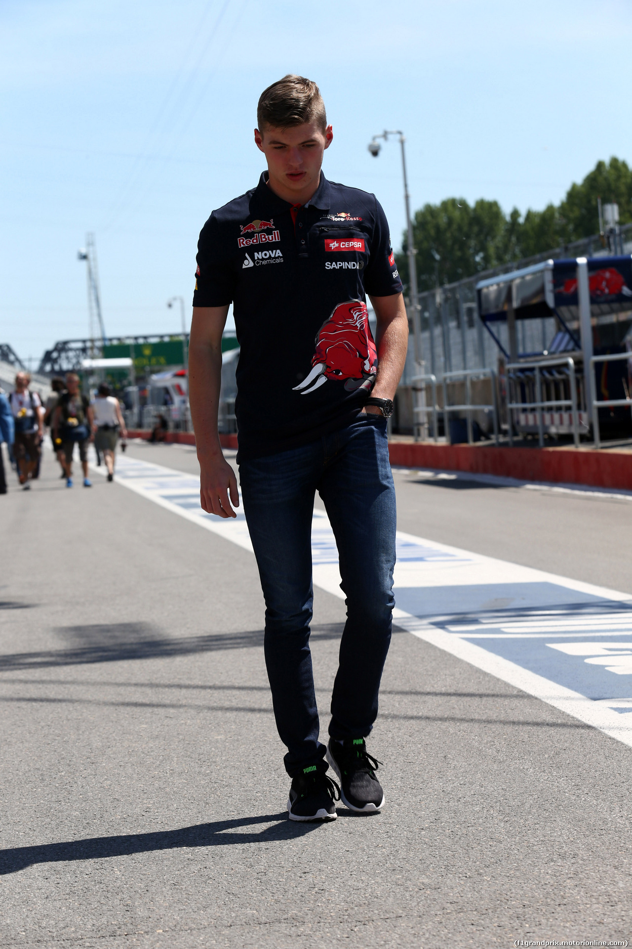 GP CANADA, 04.06.2015 - Max Verstappen (NED) Scuderia Toro Rosso STR10