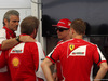 GP CANADA, 04.06.2015 - Maurizio Arrivabene (ITA) Ferrari Team Principal with Sebastian Vettel (GER) Ferrari SF15-T e Kimi Raikkonen (FIN) Ferrari SF15-T