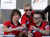 GP CANADA, 04.06.2015 - (L-R) Roberto Merhi (ESP) Manor Marussia F1 Team e William Stevens (GBR) Manor Marussia F1 Team