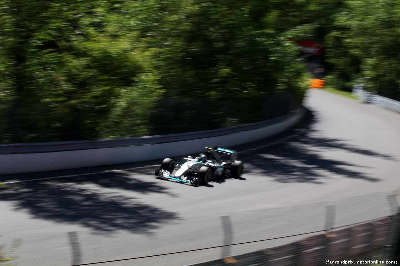 GP CANADA, 06.06.2015- Prove Libere 3, Nico Rosberg (GER) Mercedes AMG F1 W06