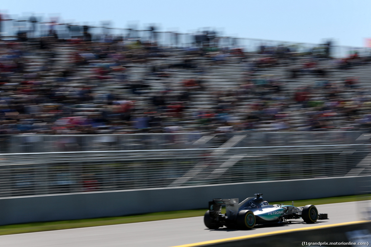 GP CANADA, 06.06.2015- Prove Libere 3, Lewis Hamilton (GBR) Mercedes AMG F1 W06