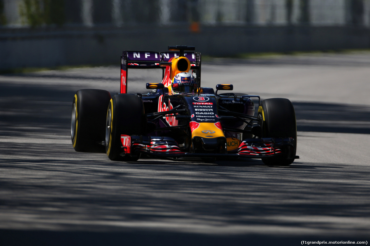 GP CANADA, 06.06.2015- Prove Libere 3, Daniel Ricciardo (AUS) Red Bull Racing RB11