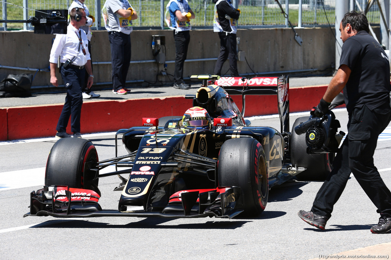 GP CANADA, 06.06.2015- Qualifiche, Pastor Maldonado (VEN) Lotus F1 Team E23