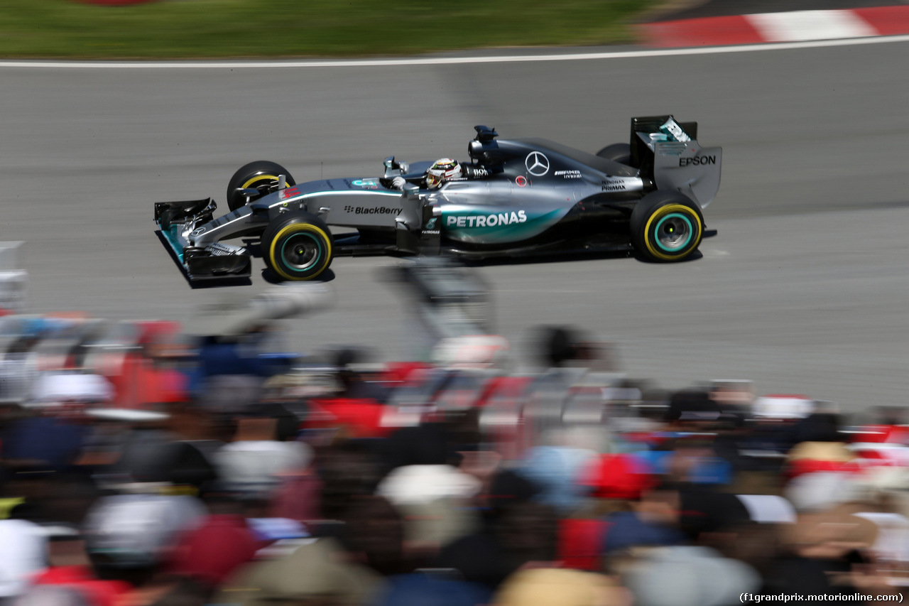 GP CANADA, 06.06.2015- Qualifiche, Lewis Hamilton (GBR) Mercedes AMG F1 W06