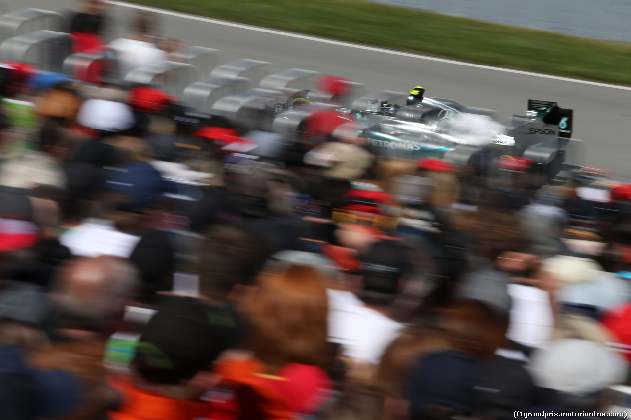 GP CANADA, 06.06.2015- Qualifiche, Nico Rosberg (GER) Mercedes AMG F1 W06
