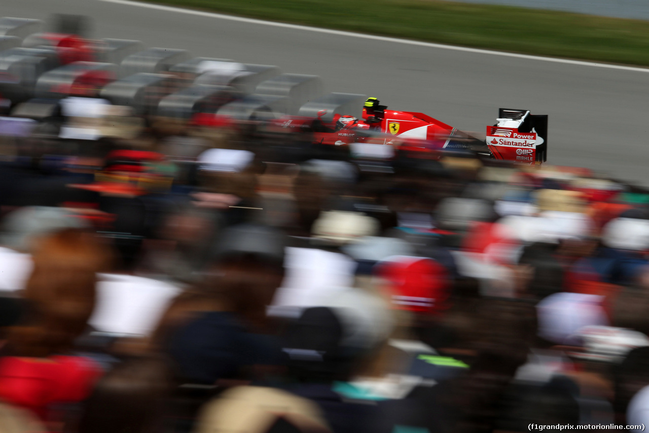 GP CANADA, 06.06.2015- Qualifiche, Kimi Raikkonen (FIN) Ferrari SF15-T