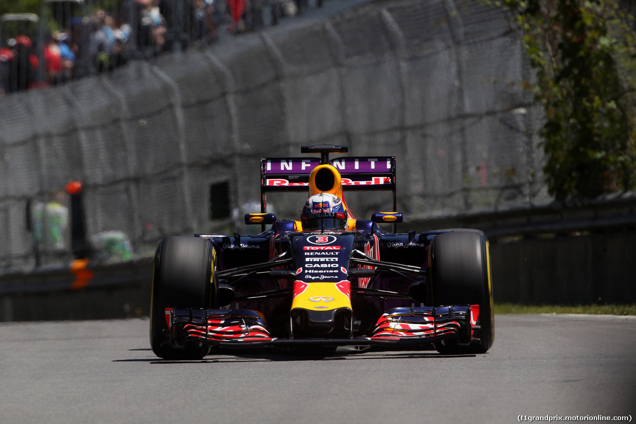 GP CANADA, 06.06.2015- Qualifiche, Daniel Ricciardo (AUS) Red Bull Racing RB11
