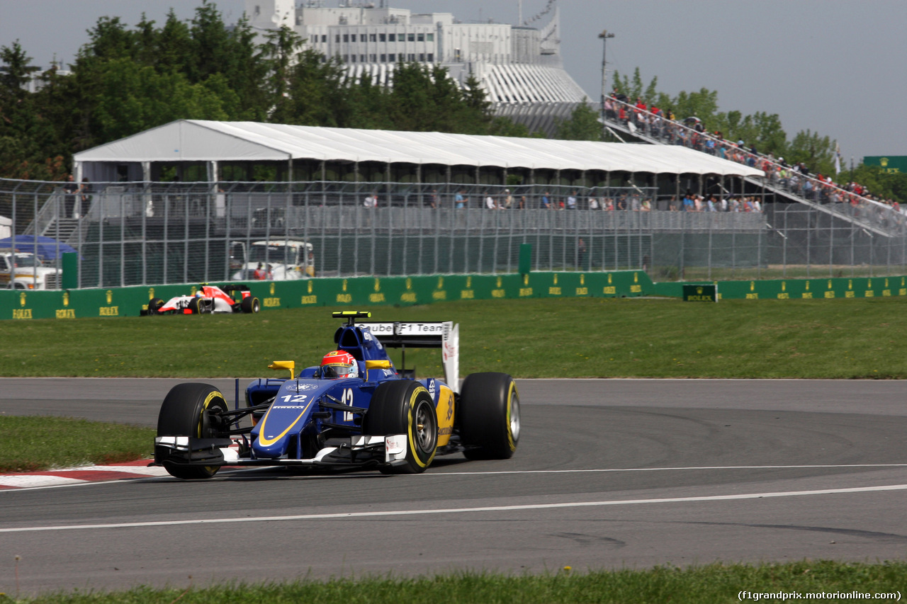 GP CANADA, 05.06.2015 - Prove Libere 1, Felipe Nasr (BRA) Sauber C34