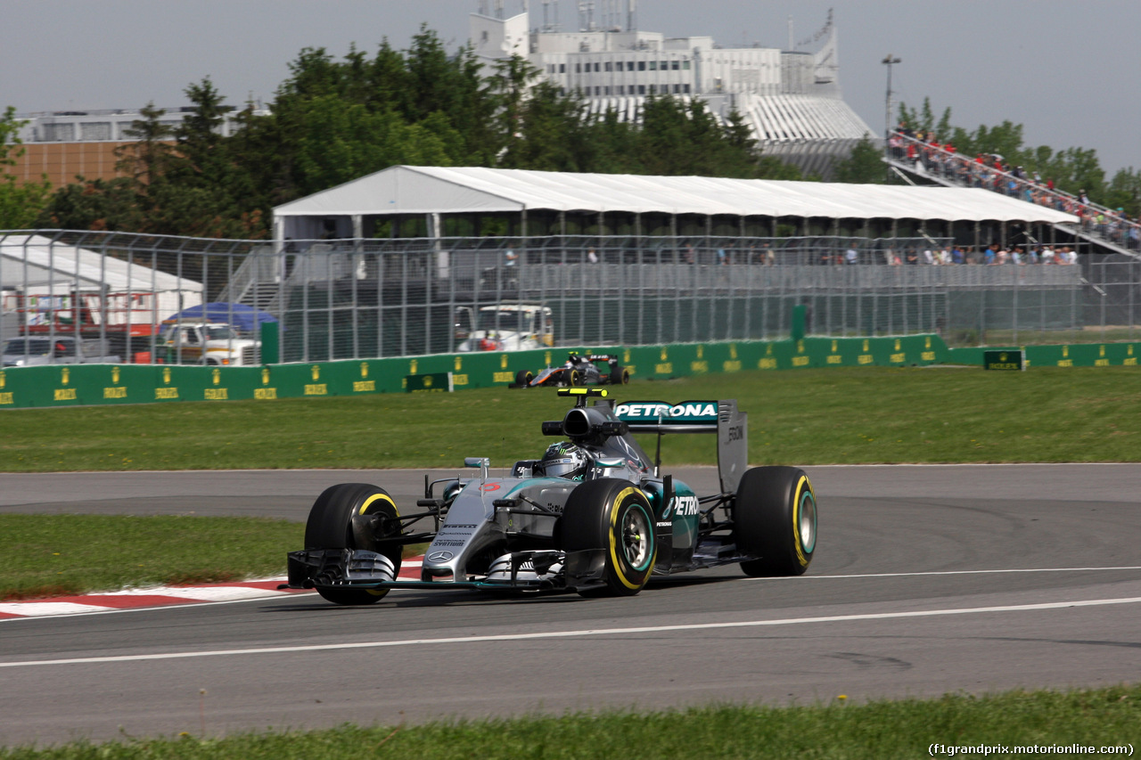 GP CANADA, 05.06.2015 - Prove Libere 1, Nico Rosberg (GER) Mercedes AMG F1 W06