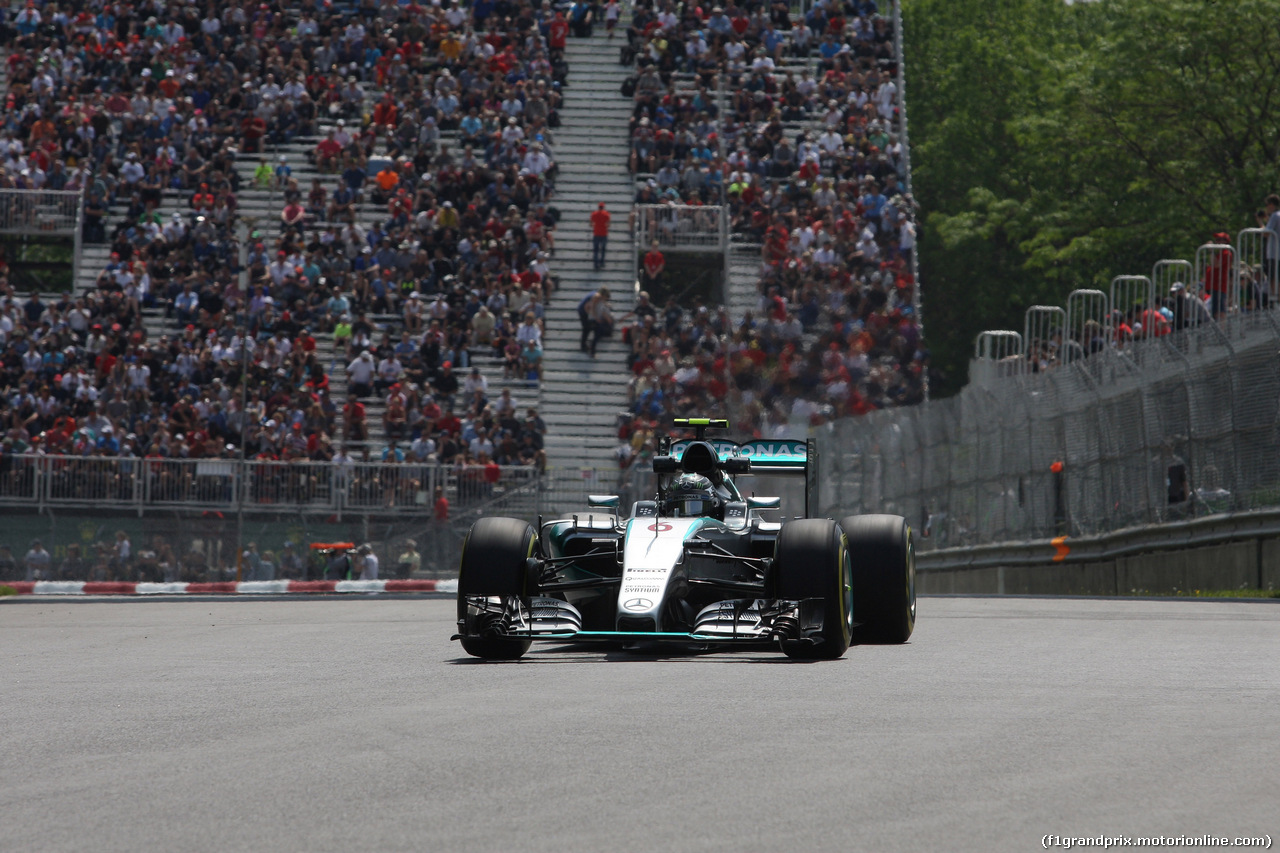 GP CANADA, 05.06.2015 - Prove Libere 1, Nico Rosberg (GER) Mercedes AMG F1 W06