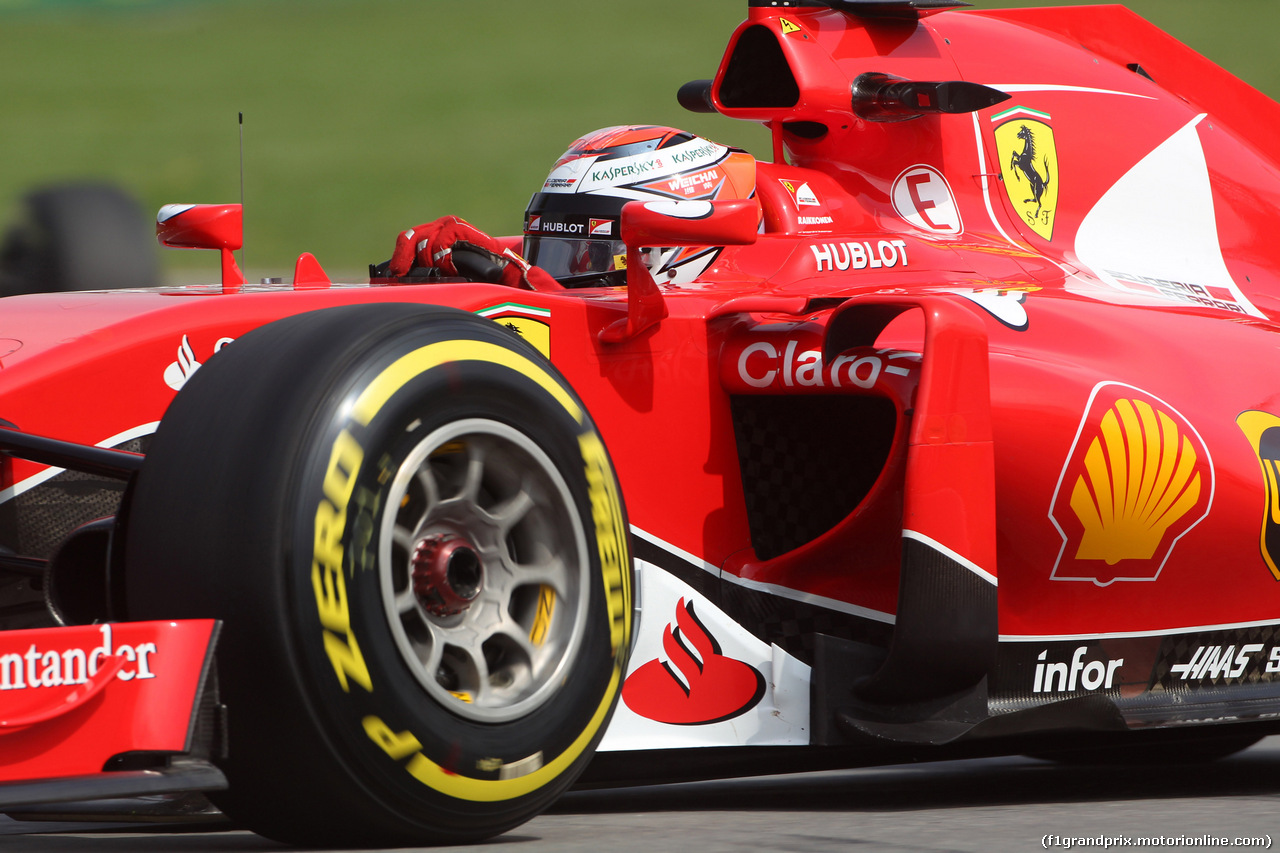 GP CANADA, 05.06.2015 - Prove Libere 1, Kimi Raikkonen (FIN) Ferrari SF15-T