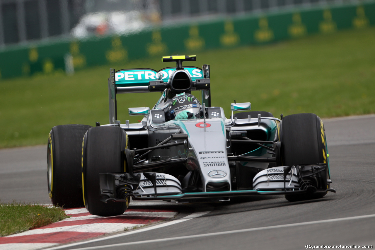 GP CANADA, 05.06.2015 - Prove Libere 1, Nico Rosberg (GER) Mercedes AMG F1 W06