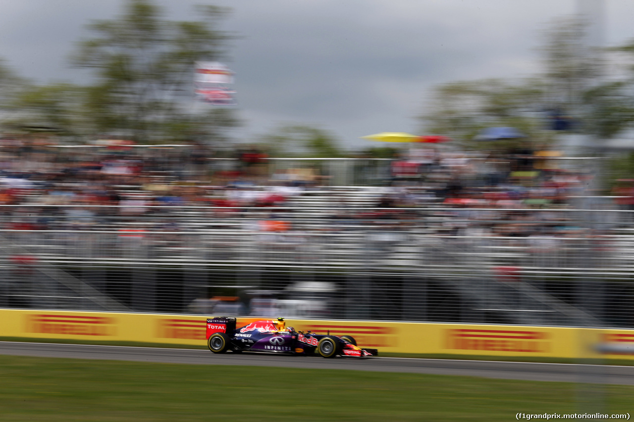 GP CANADA, 05.06.2015 - Prove Libere 1, Daniil Kvyat (RUS) Red Bull Racing RB11